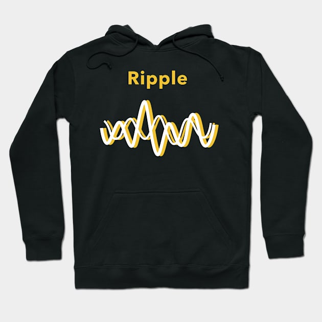 Ride the Ripple with XRP Hoodie by Tshirtguy